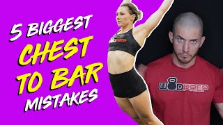 Kipping Chest To Bar Pull-ups For CrossFit® 💥 5 Most Common Mistakes (&  How To Fix Them!)