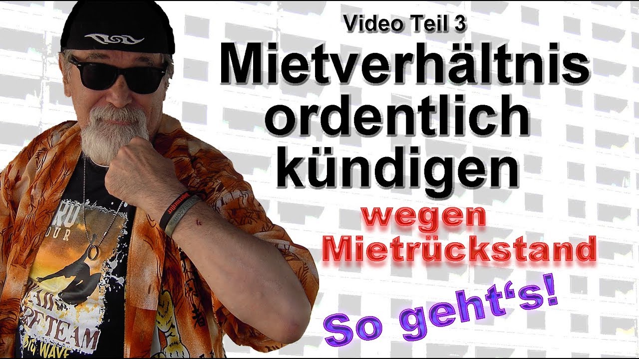 Update Mietvertrag ordentlich kündigen bei Mietrückstand 1 Monatsmiete - So geht's - Vermietershop.de