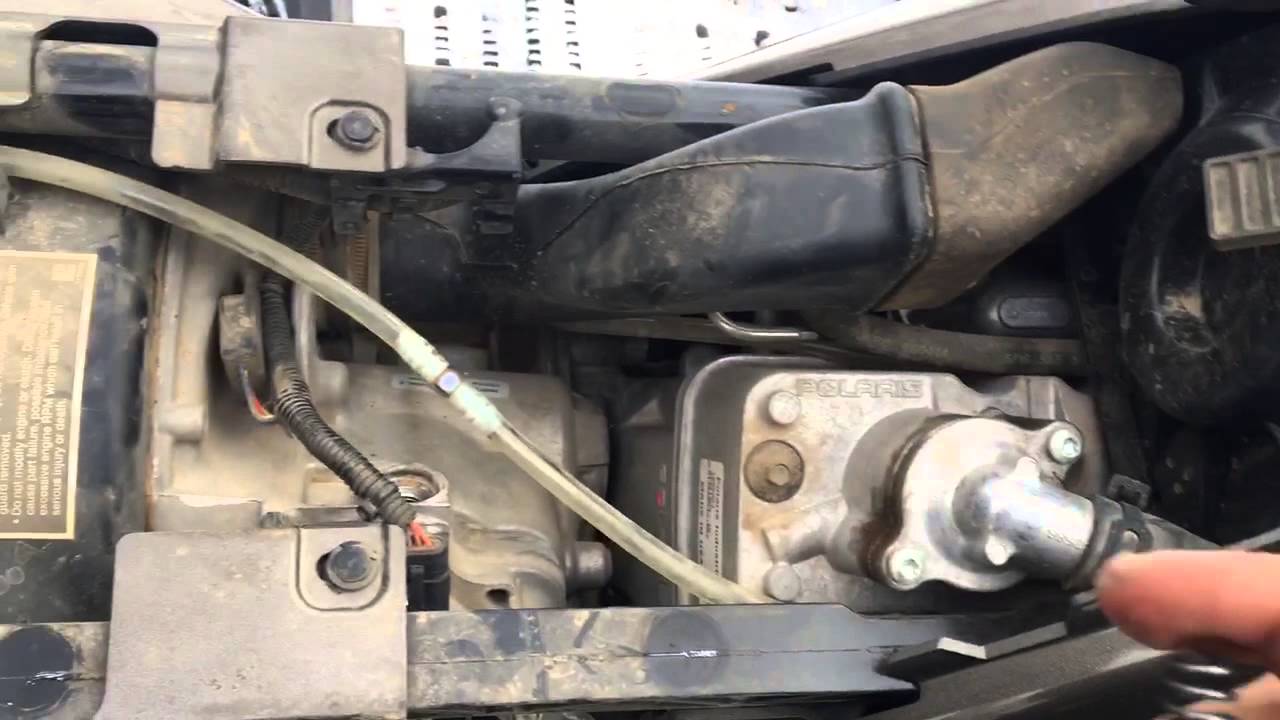 Sportsman 1000 shifter fix - YouTube 2004 polaris 500 ho wiring diagram 