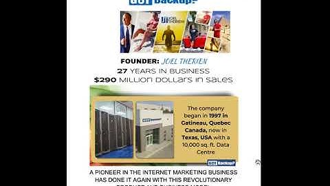 Got BackUp Complete Presentation by Mohamed Fazal