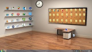 How to make a Beautiful Classic 3D Desktop in Windows [ In Urdu Hindi