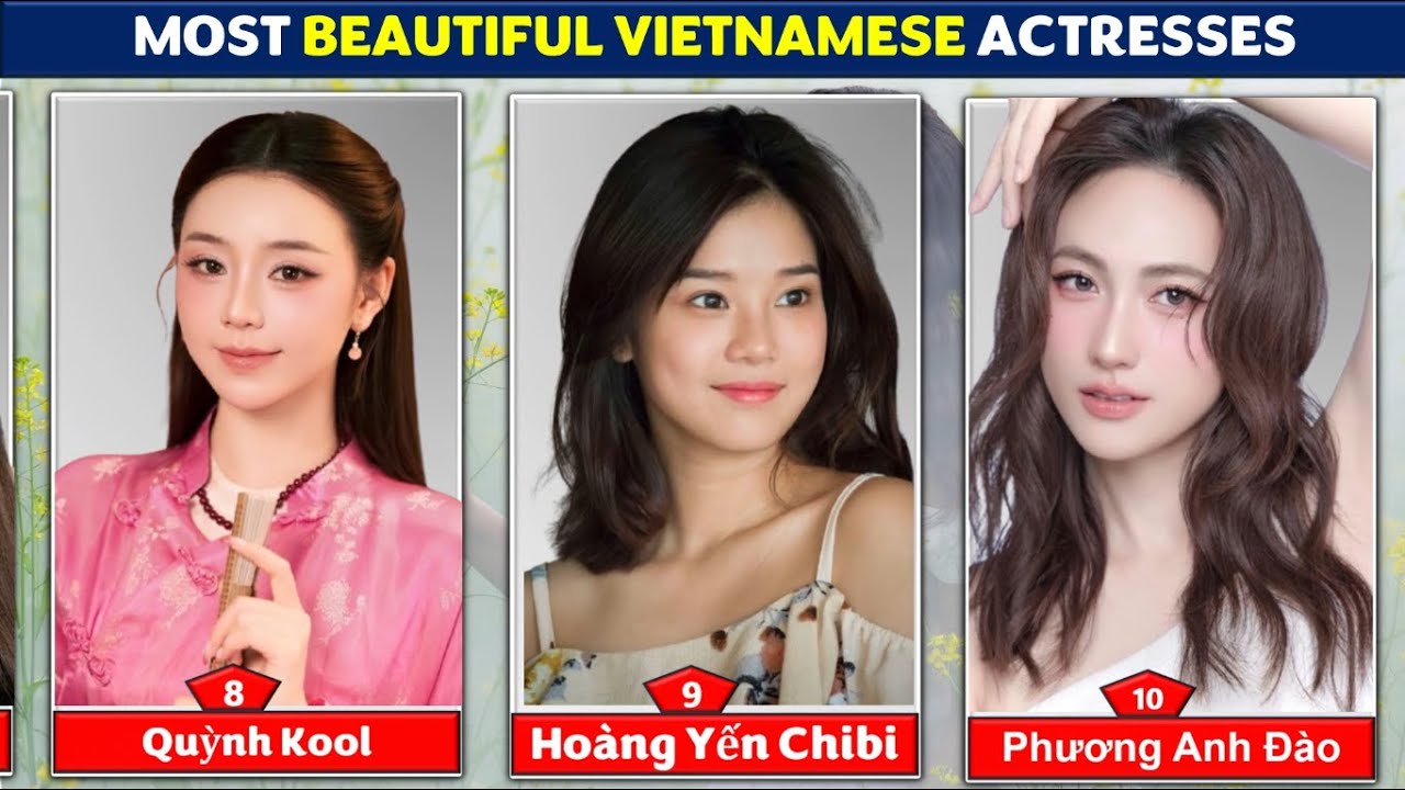 Top 10 Most Beautiful Vietnamese Actresses in 2026 🇻🇳✨| Zianxi