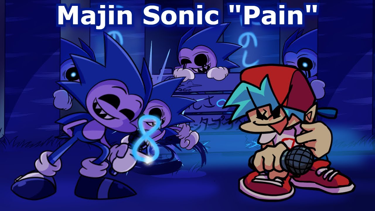 Majin Sonic (Sonic CD / FNF Vs. Sonic.EXE) Minecraft Skin