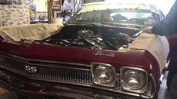 Mark Jones VortecPro 555 first startup in Chevelle