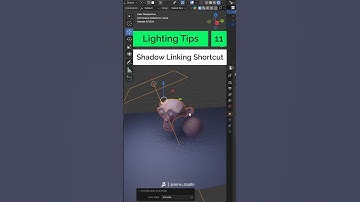 Blender Lighting Tips (11): Shadow Linking Shortcut