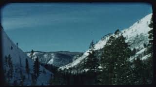 1950s Scenic Widescreen Films (Tahoe, Snow, Pools, Shasta Dam, Etc.) – 8mm Color Film 2K Restoration