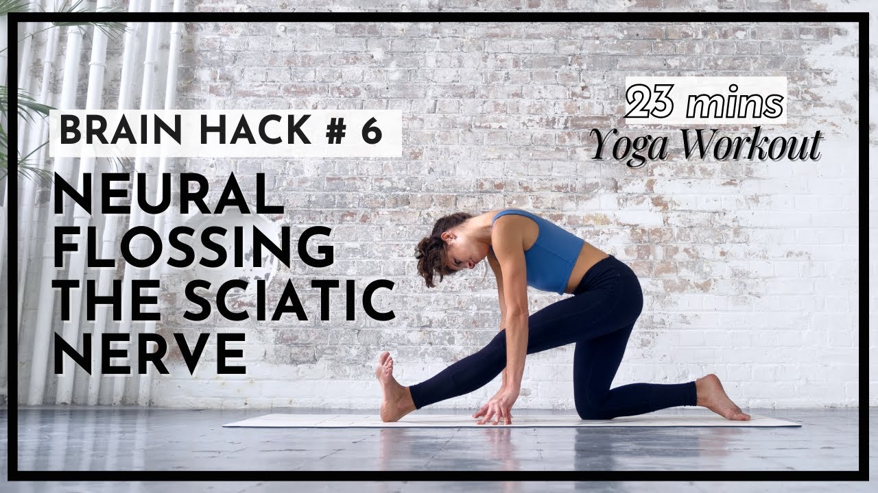 6 ways to stop sciatic nerve pain with yoga