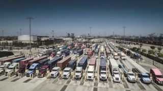 Rush Hour: Reducing Truck Turn Times by Avoiding Peak Congestion Periods