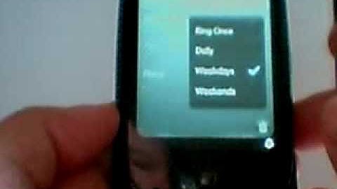 Palm Pre Alarm Clock Tutorial from Pimp My Pre