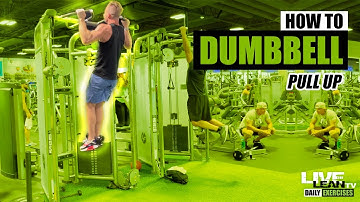 How To Do A DUMBBELL PULL UP | Exercise Demonstration Video and Guide