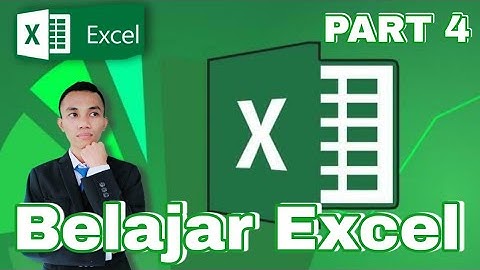Belajar Excel Dasar dari Nol Part 4 - Tutorial Excel Pemula