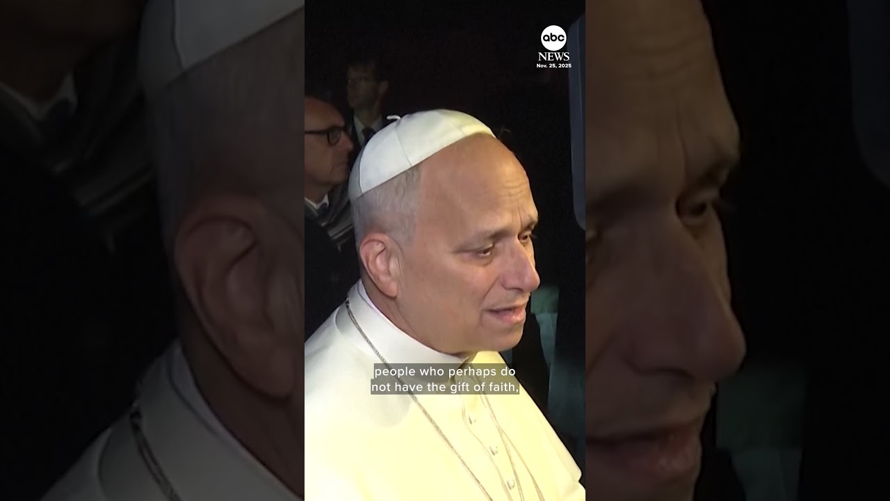 Pope Leo encourages Americans to focus on gratitude this Thanksgiving