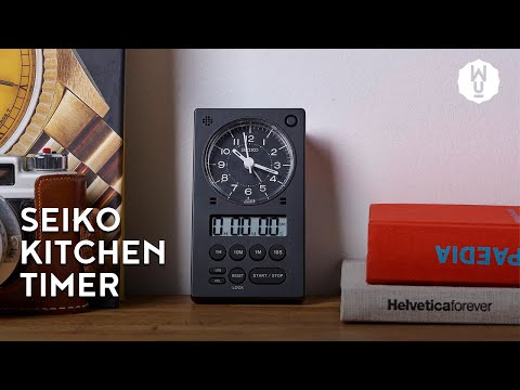 Seiko Kitchen Timer | Windup Watch Shop - YouTube
