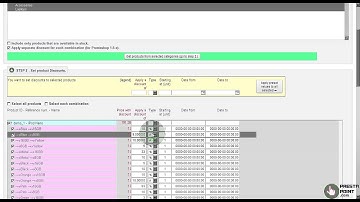 Delete all discounts (specific prices) products | module Prestashop