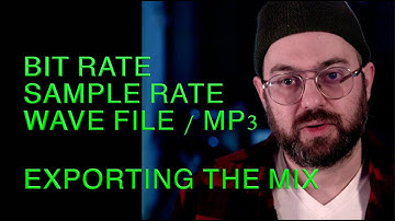 Mix Export Settings You NEED To Know - Bit Rate, Sample Rate, WAV, MP3, Interleaved etc.