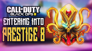 Black Ops 3: "ENTERING PRESTIGE 8" - Road To Grand Master Level 1000 (COD BO3 Prestige)