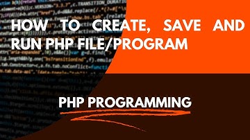 How to run PHP program | What is WampServer | What is IDE | What is Code Editor