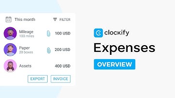 Expenses | Clockify Features