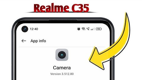 Camera Not Working on Realme C35 Problem Solved