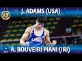 Joel Richard Adams (USA) vs Ahoura Bouveiri Piani (IRI) - Final // U17 World Championships 2022