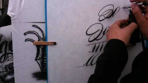 Coast Airbrush Kustom Kulture Show 2009 with Jaime Rodriguez part 4