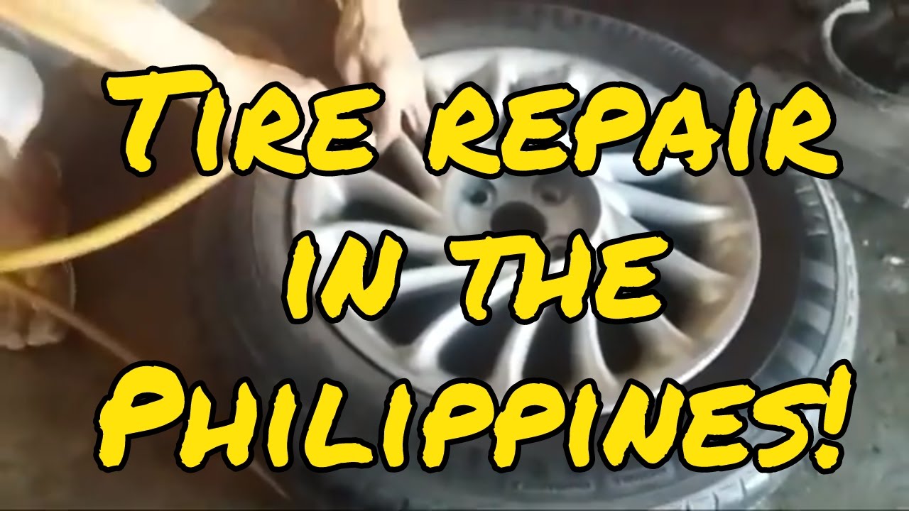 Tire Vulcanizing (repair) in the Philippines - YouTube