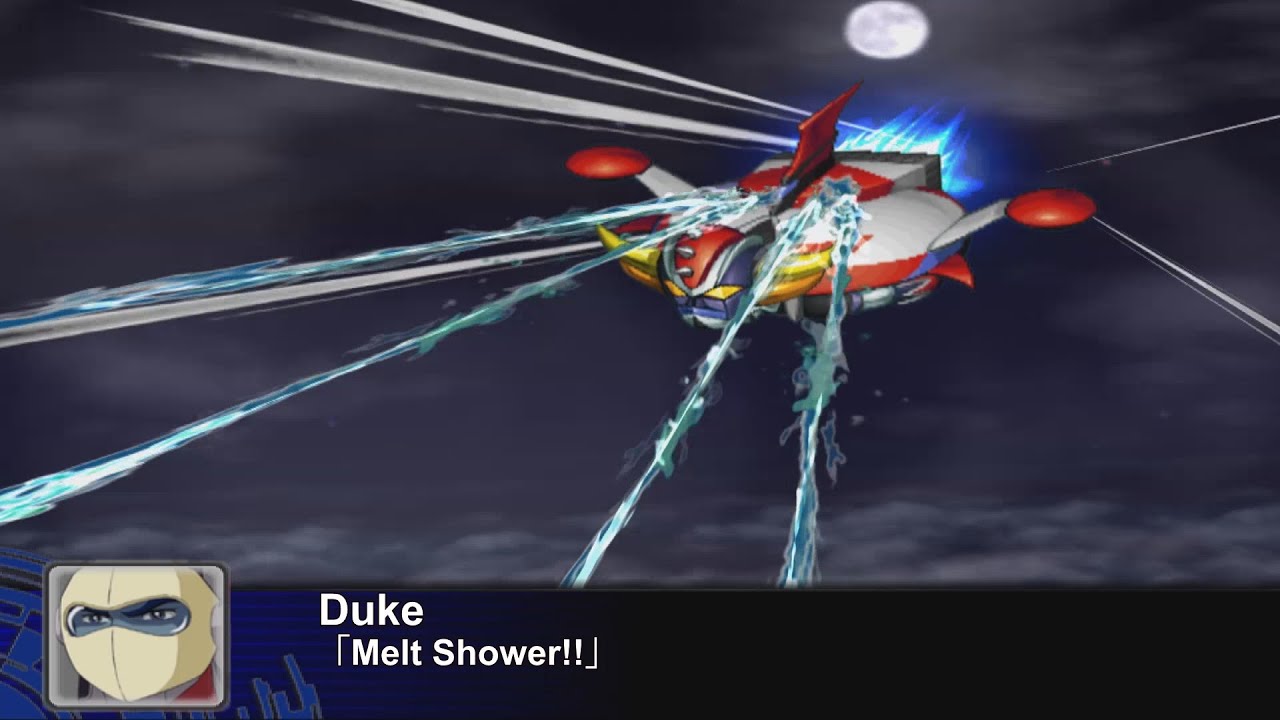 [ENG Sub]Super Robot Wars Z - Grendizer(Spazer) Attacks | スパロボZ - グレンダイザー(スペイザー) 全武装