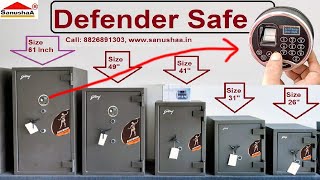 Strongest and High Secure Godrej Defender | Godrej Defender prime Safe with Biometric Lock #bis Mark