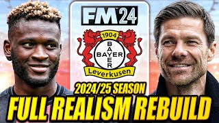 Can I Rebuild Leverkusen Into Champions League Winners In This FM24 Rebuild!