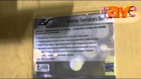 CEDIA 2012: Elite Screens Shows Off Acoustic Pro 4K Screen Material