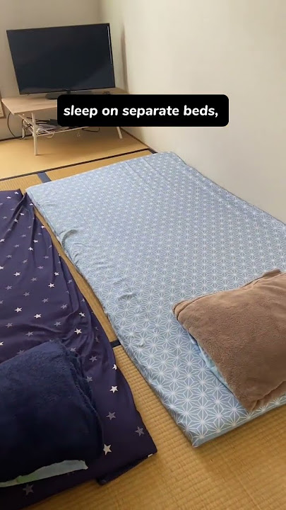 Why do some married Japanese couples sleep separately?