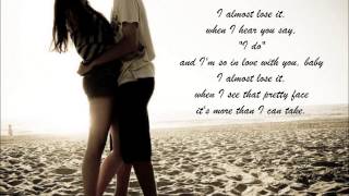 Trey Songz - Almost Lose It (Lyrics) HD chords