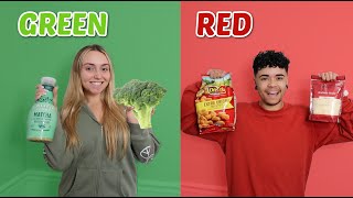 Eating Only ONE Color Of Food For 24 HOURS!