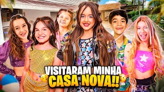 VÁRIOS YOUTUBERS VISITARAM A MINHA CASA NOVA - YOUTUBERS NA CASA DO CANAL DA BELINHA