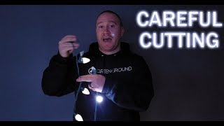 Can you cut the Christmas Light cord?