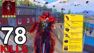 78 Solo KILLS !😱 NEW SEASON WORLD KILL RECORD with BLOOD RAVEN🔥SAMSUNG,A7,A8,J4,J5,J6,J7,J2,J3,XS,A3