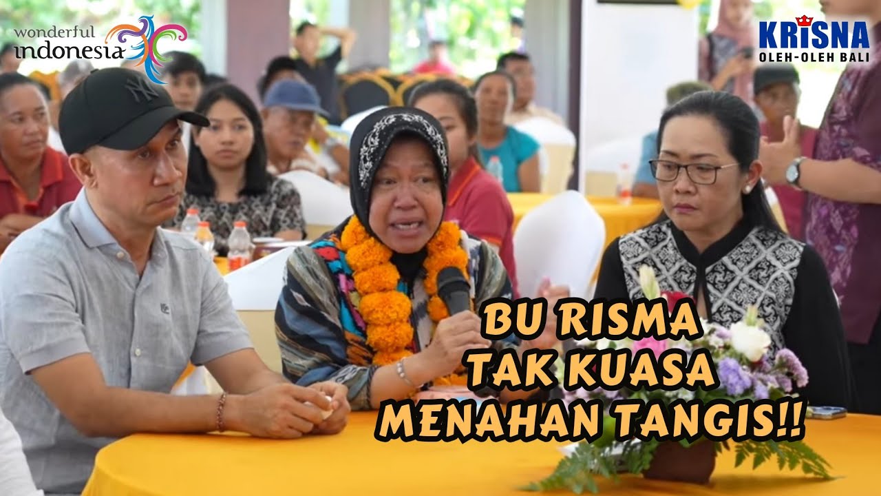 AJIK KRISNA ASET BANGSA!! BU RISMA APRESIASI BUKA PABRIK, 100% PEKERJA DIFABEL!
