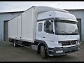 Установка передних амортизаторов кабины Mercedes ATEGO 1218