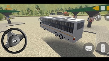 Indian Sleeper Bus Simulator 3D Game - New Update2024 - Android Gameplay driving bus first time #bus