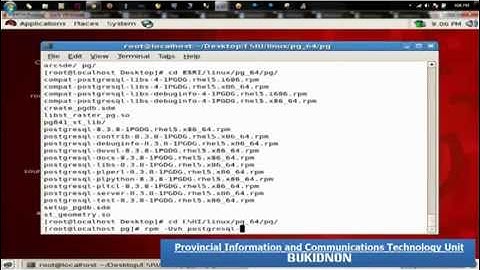 PostgreSQL on Red Hat Linux