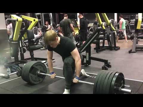 240kg (530lb) Behind the back 17 years old /// 20kg PR in 3 days!