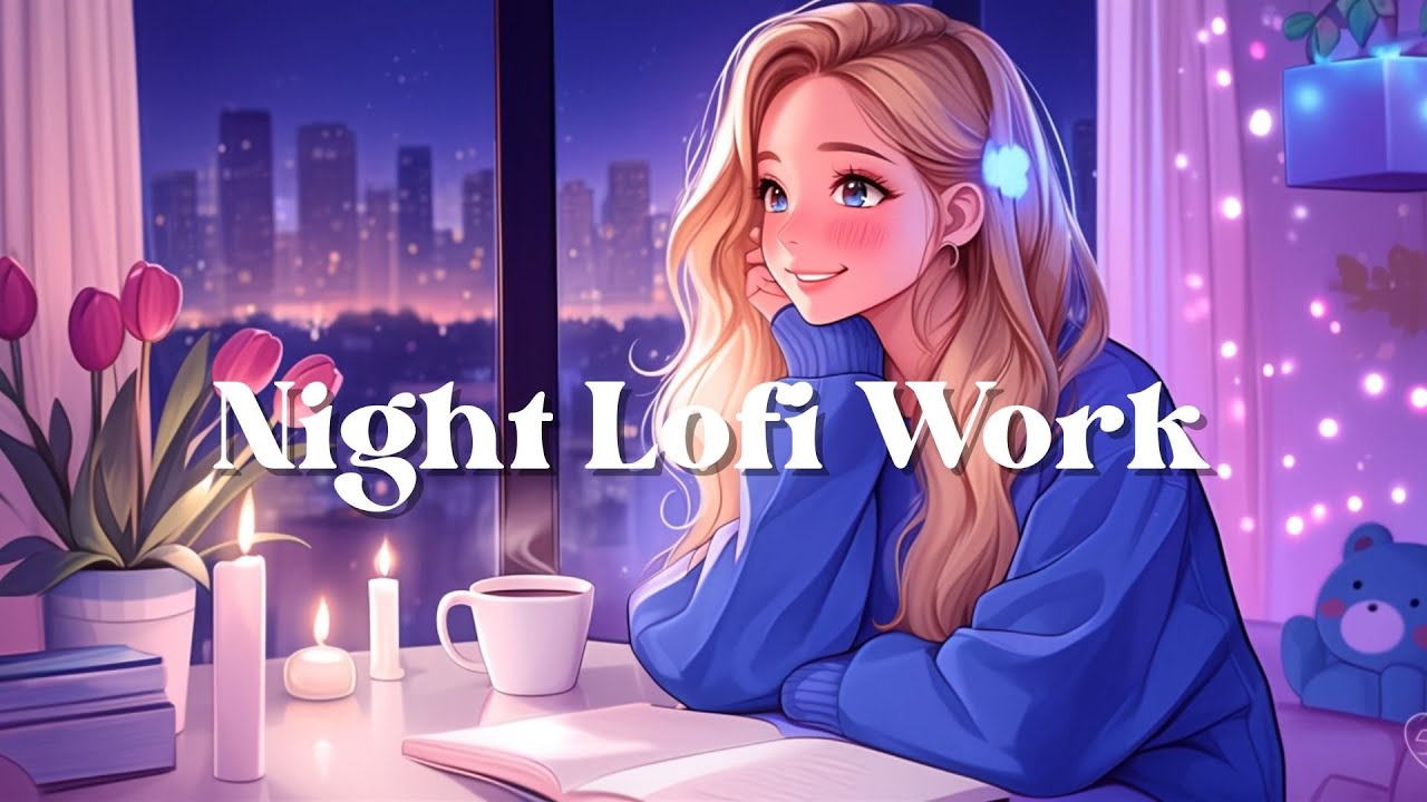 Late Night Vibes ~ Chill vibes 🌙 Study / relax / stress relief ~ Lofi ...
