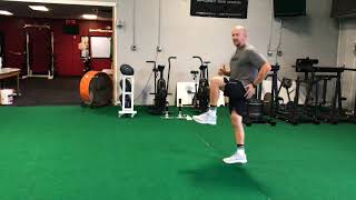 Single Leg B skip