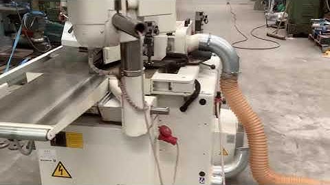 Table milling machine tiltable spindle moulder SCM TI 155