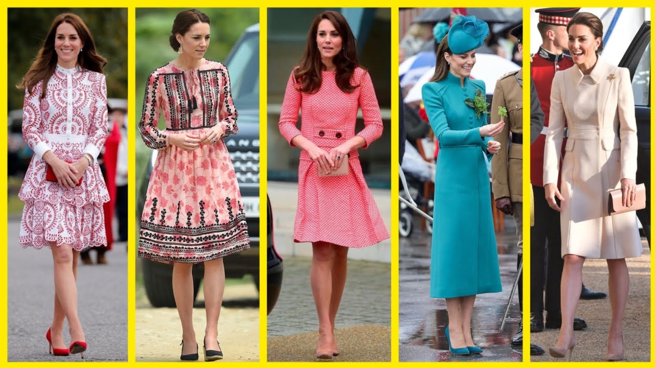 Most Papular Modern Prince Walliam Princess Catherine of Wales Dresses ...