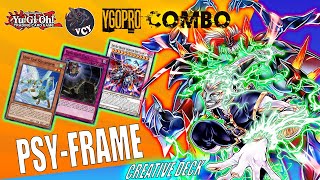 🌟PSY-FRAME DECK+GUIDE & DUELS |Yu-Gi-Oh!/YGOPRO/サイフレーム/CREATIVE DECK)