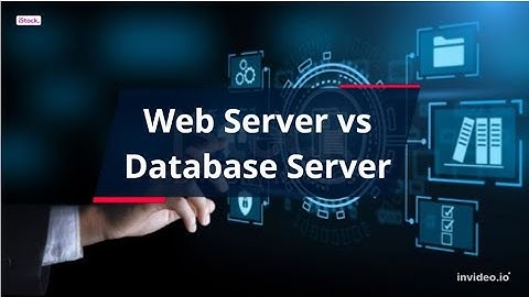 Web Server vs Database Server