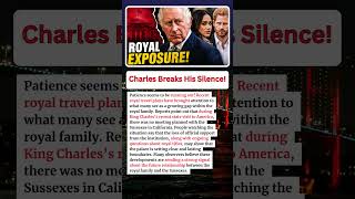 JUST NOW: King Charles’ Heartbreaking Decision to Expose Harry and Meghan Finally Revealed
