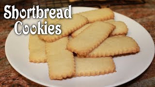 Shortbread Cookies ~ Just 4 Ingredients!