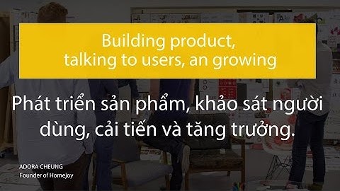 Lecture 3   Building Product, Talking to Users, and Growing Adora Cheung